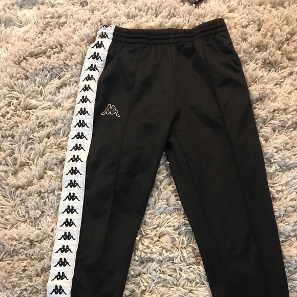 Black n white kappa joggers - Picture 5 of 5